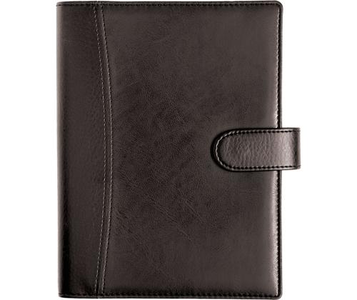 Raamatkalender Nädal A5 UNIVERSAL, spiraalköide, LUX kaaned (MUST) 00067/40018