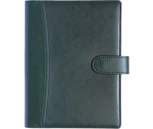 Raamatkalender Boss A5 PÄEV, spiraalköide, LUX kaaned, (ROHELINE) 00041/40036