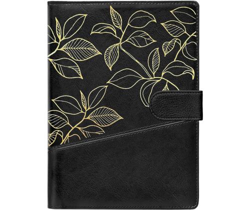 Raamatkalender Boss A5 PÄEV, spiraalköide, FASHION kaaned (MUST CERVO) 00070/40275