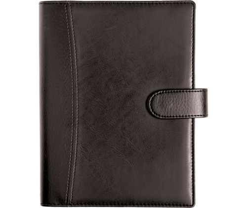 Raamatkalender Boss A5 Nädal horisontaal, spiraalköide, LUX kaaned (MUST) 00042/40057