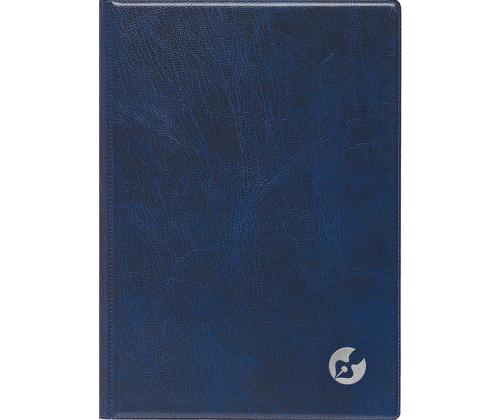 Raamatkalender Boss A5, NÄDAL vertikaal, spiraalköide, plastkaaned (SININE) 00039/40069