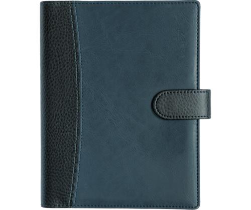 Raamatkalender Boss A5, NÄDAL vertikaal, spiraalköide, LUX kaaned (SININE) 00043/40073