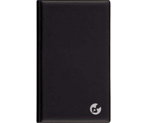 Kalendermärkmik Miniboss PÄEV, spiraalköide, plastkaaned (MUST) 00266/40097