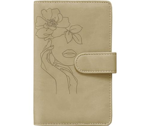 Kalendermärkmik Miniboss PÄEV, spiraalköide, FASHION kaaned (BEEŽ) 00074/40104