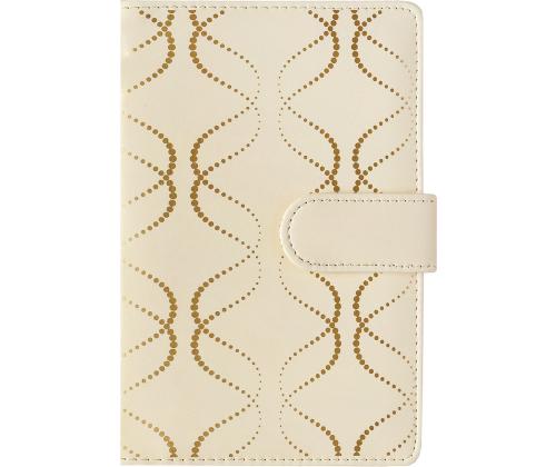 Kalendermärkmik Miniboss PÄEV, spiraalköide, FASHION kaaned (VALGE) 00074/40270