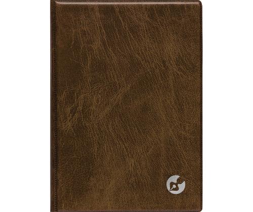 Raamatkalender BOSS A5 Nädal, horisontaal, spiraalköide plastkaaned (PRUUN) 00032/41096