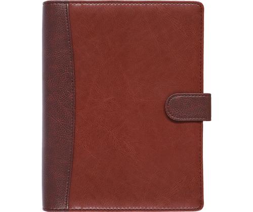 Time-Master kalender Manager A5 (70mm) NÄDAL, kunstnahk (PRUUN) 00700/40369