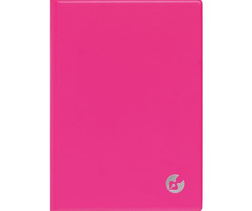 Raamatkalender BOSS A5 Nädal, horisontaal, spiraalköide plastkaaned (ROOSA) 00032/40336