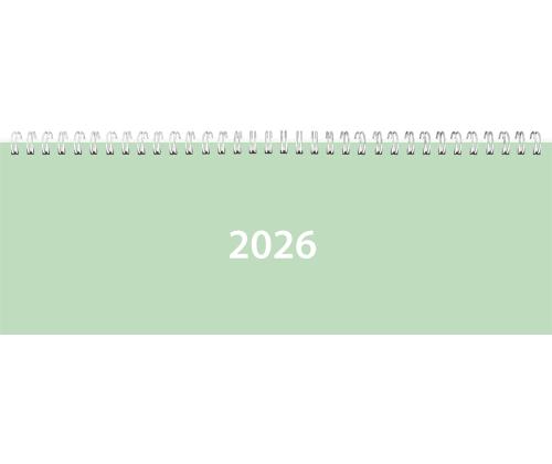 Lauakalender Classic plastkaaned pastelne roheline 00300/40421