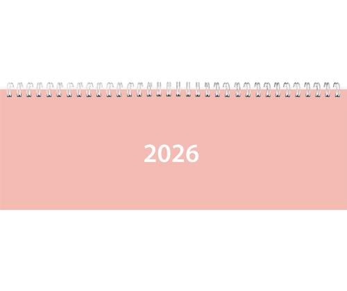 Lauakalender Classic plastkaaned pastelne roosa 00300/40423