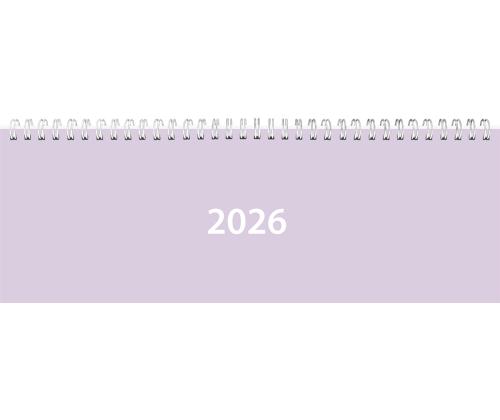 Lauakalender Classic plastkaaned pastelne lilla 00300/40424