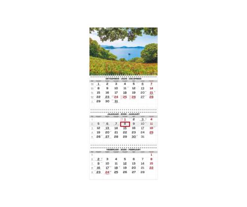 Seinakalender TRIO EXTRA nr.10 2911210010