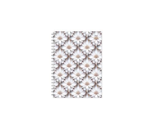 Raamatkalender KANTSLER Spiral Disain Päev " White Dream " 2912517820