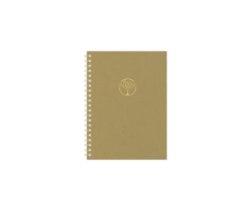 Raamatkalender KANTSLER Spiral Kartong Nädal H merevaigukollane 2912492261