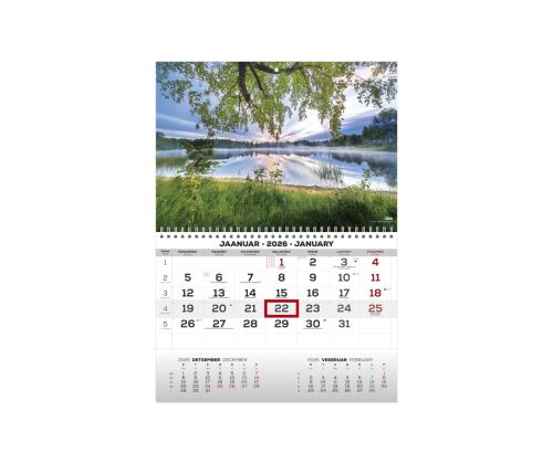 Seinakalender MONO eesti-inglise nr.2 2911050002