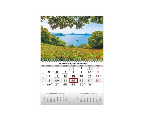 Seinakalender MONO eesti-inglise nr.10 2911050010