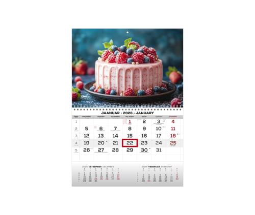 Seinakalender MONO eesti-inglise nr.15 2911050015