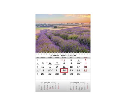 Seinakalender MONO eesti-inglise nr.27 2911050027