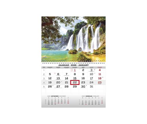 Seinakalender MONO eesti-inglise nr.28 2911050028