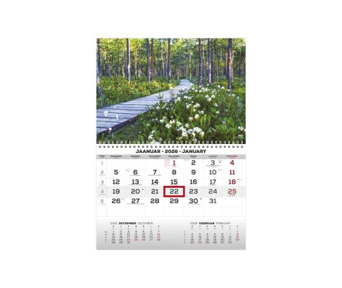 Seinakalender MONO eesti-inglise nr.22 2911050022