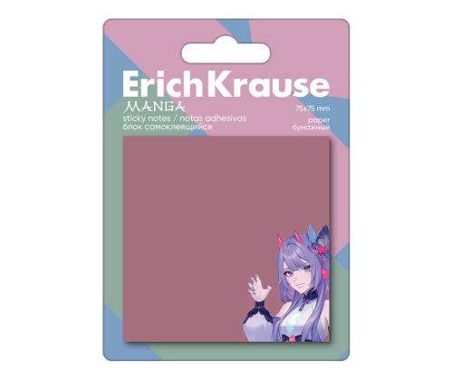 Märkmepaber ERICH KRAUSE Manga, 75х75 mm, 100 lehte