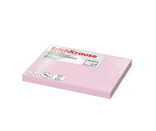 Märkmepaber ERICH KRAUSE 100х75 mm, 100 lehte, roosa