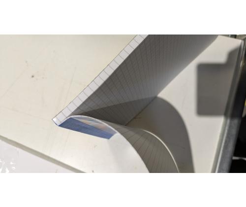 Kirjaplokk A5 ruuduline FOROFIS liimköites augustusega 70 lehte