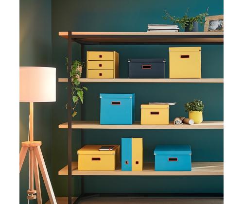 Pappkast kaanega 320x310x360mm Leitz Cosy Click & Store sinine