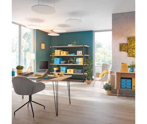 Pappkast kaanega 320x310x360mm Leitz Cosy Click & Store tumehall