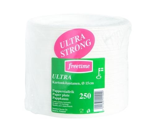 Papptaldrikud HAVI Pro Strong 15cm, 250tk