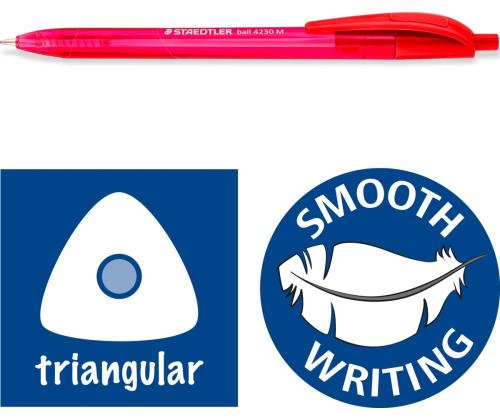 Pastapliiats mehaaniline STAEDTLER 4230 M1,0mm punane