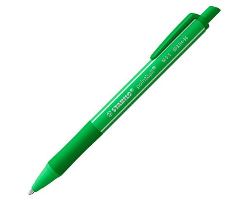 Pastapliiats STABILO Pointball Colorful 0,5mm roheline