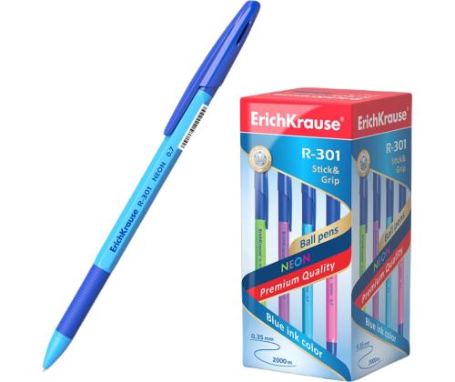 Pastapliiats korgiga ERICH KRAUSE R-301 Spring 0.7mm sinine