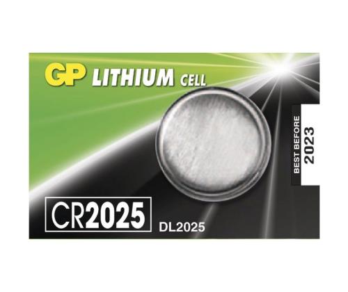 	Patarei GP CR2025-C5 3V 5tk blistris