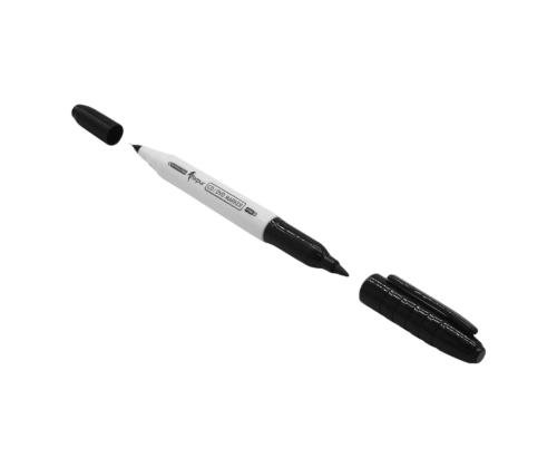 Permanentne marker CDDVD kahe otsaga 0,6-1,0mm must FORPUS