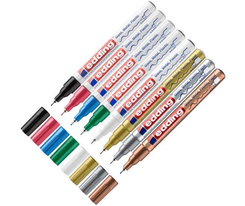 Permanentne marker EDDING 780 0,8mm hõbe (kiiresti kuivav)