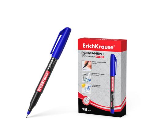 Permanentne marker ERICH KRAUSE FP-50 (F) 0.7mm sinine