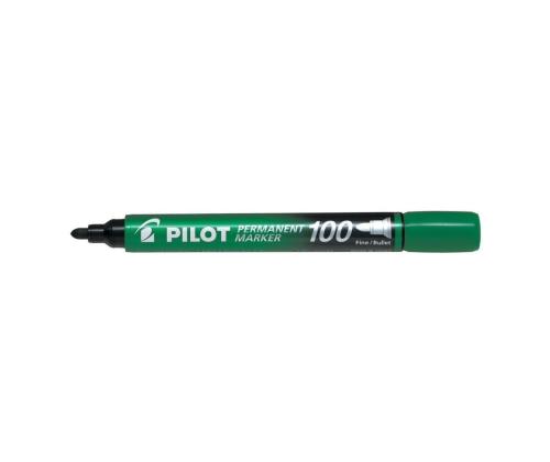 Permanentne marker PILOT 100 koonusotsaga 1mm roheline