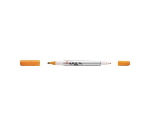 Permanentne marker SAKURA Identi-Pen kahe otsaga 0.4 & 1.0mm oranž
