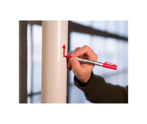 Permanentne marker SAKURA Identi-Pen kahe otsaga 0.4 & 1.0mm oranž