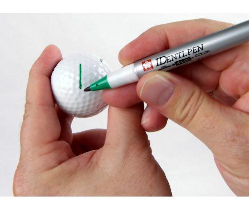 Permanentne marker SAKURA Identi-Pen kahe otsaga 0.4 & 1.0mm oranž