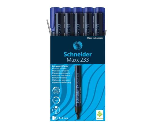 Permanentne marker SCHNEIDER Maxx 230 koonilise otsaga sinine