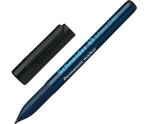 Permanentne marker SCHNEIDER Maxx 240 koonilise otsaga must