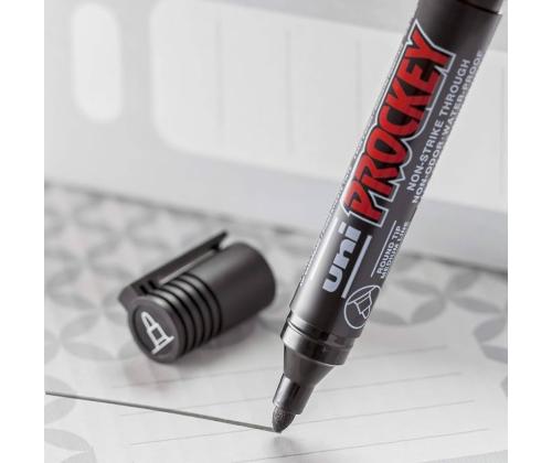 Permanentne marker koonilise otsaga UNI-BALL Prockey PM122 roheline