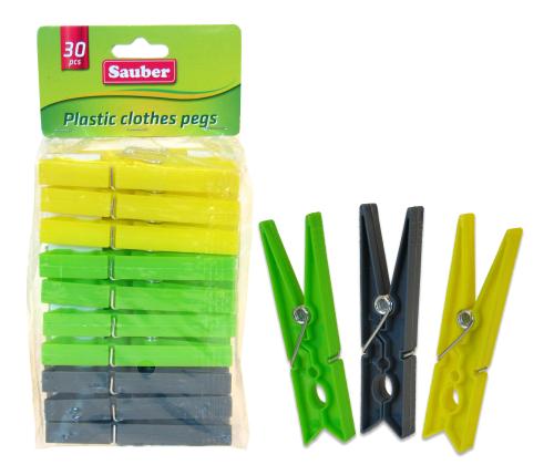 Pesulõksud SAUBER 30tk (plastikust)