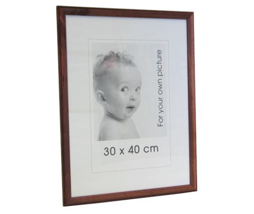 Pildiraam 30x40cm Line Brown pruun