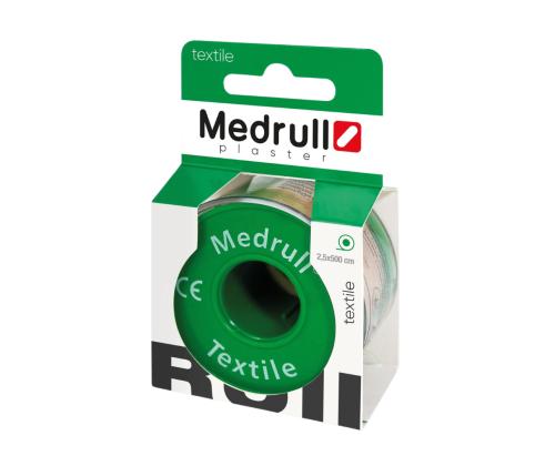 Plaaster rullis MEDRULL Textile 2,5cmx500cm