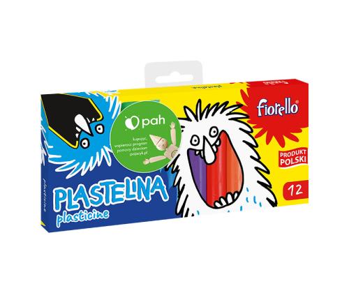 Plastiliin FIORELLO Extra 12 värvi x 16g