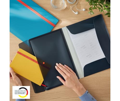 Plastmapp A4 kummiga lisataskuga LEITZ Cosy hall