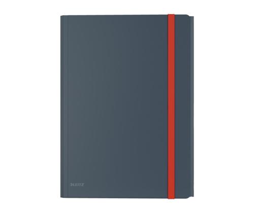 Plastmapp A4 kummiga lisataskuga LEITZ Cosy hall